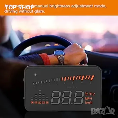 VGEBY Car HUD дисплей, снимка 5 - Аксесоари и консумативи - 48724006