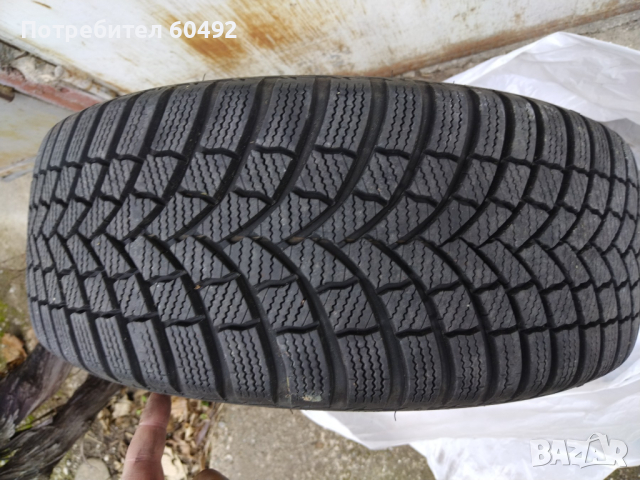 Зимни гуми с джанти 205/55 R16 91H BRIDGESTONE BLIZZAK LM001 BMW, снимка 1 - Гуми и джанти - 44725348