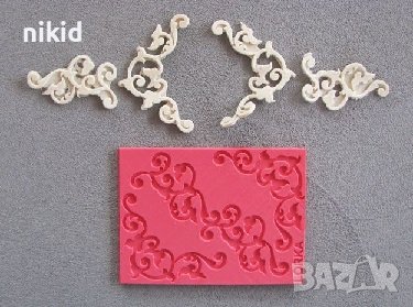 Детайли ъгли орнаменти орнамент силиконов молд форма декор, снимка 2 - Форми - 41799069