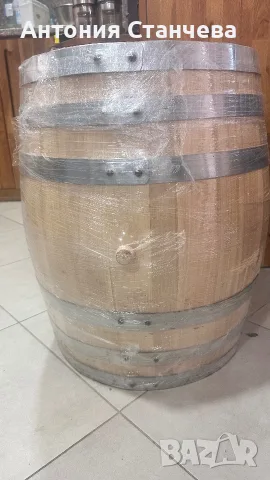 Дъбова бъчва 100 л, снимка 3 - Бидони, бурета и бъчви - 56096389