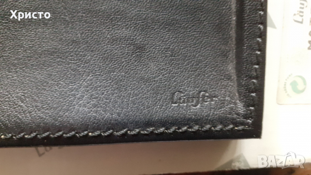 поставка за химикалка за бюро Лауфер Läufer Германия естествена кожа, цвят черен, ръчна изработка, снимка 7 - Други ценни предмети - 36325167