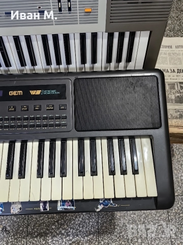 два синтезатора GEM и KORG , снимка 14 - Синтезатори - 52719122