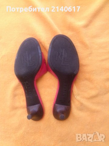 Чехли на ток RALPH LAUREN N:39, снимка 2 - Чехли - 41443290