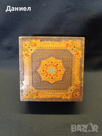 Пирографирана кутия за бижута