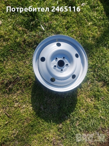 Боядисване и бластиране на стоманени джанти 