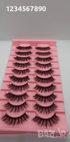 3D Мигли 10 чифта в кутия, снимка 5 - Други - 53061334