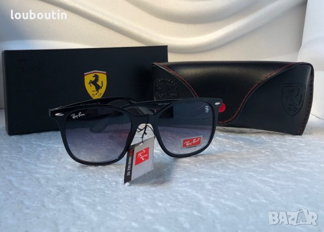 Ray-Ban RB4297 SCUDERIA FERRARI унисекс слънчеви очила дамски мъжки, снимка 8 - Слънчеви и диоптрични очила - 34455650