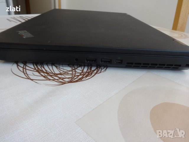 Мощен Лаптоп Lenovo Thinkpad P50 15.6" i7-6820HQ/RAM16GB/SSD 480GB/ NVIDIA Quadro M1000M (2GB GDDR5), снимка 7 - Лаптопи за игри - 41245332