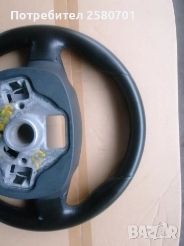 Продавам оригинален кожен мулти волан за Шкода Октавия 2016г , снимка 6 - Аксесоари и консумативи - 53477248