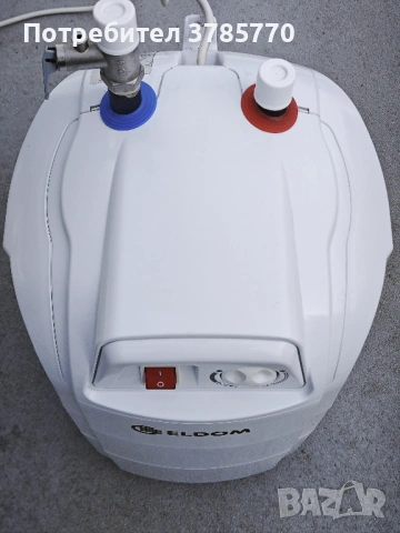 Бойлер Елдом - 10 Литра за монтаж под мивка, снимка 2 - Бойлери - 53803214