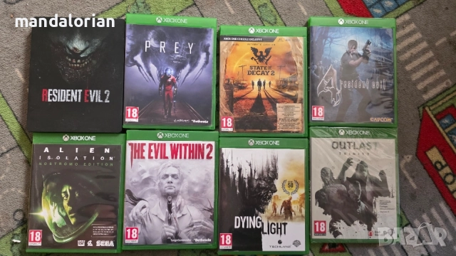 Microsoft Xbox one x series x 360 игри