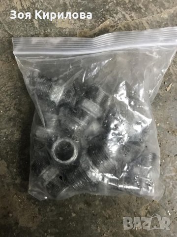 Нипели водопроводни части3/4 и1 цол, снимка 2 - Напояване - 34669002