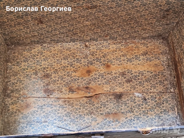 Стар сандък два броя, снимка 5 - Антикварни и старинни предмети - 50819975