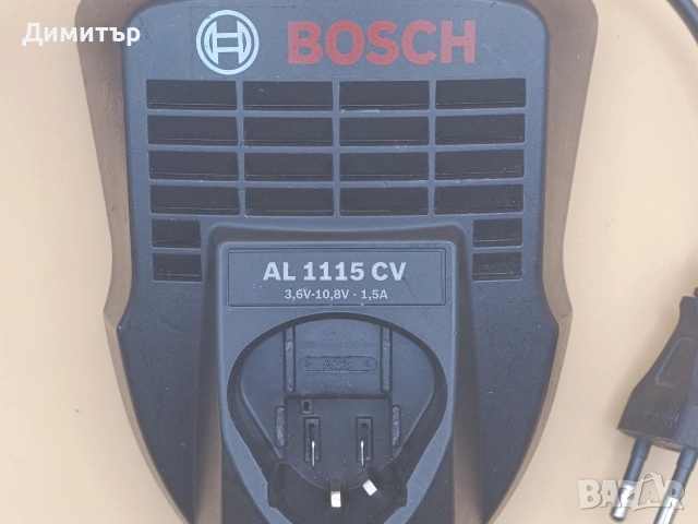 Bosch AL 1115 CV зарядно устройство 10.8/12V, снимка 2 - Винтоверти - 53794848