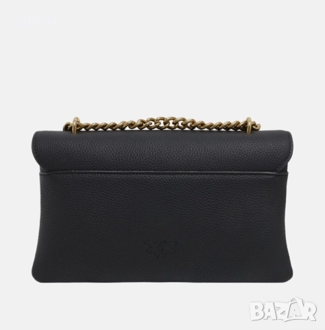 Оригинална чанта Pinko Leather Shoulder Bag, снимка 4 - Чанти - 52453230