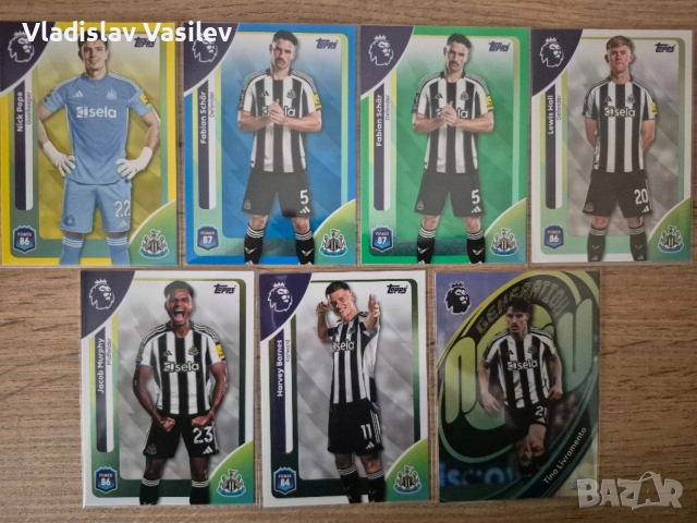 Topps Premier League 25/26 - базови, инсърти и паралели на отборите, снимка 3 - Колекции - 53637066
