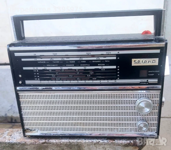 Радио Селена (VEF 202) за реставрация или резервни части на части