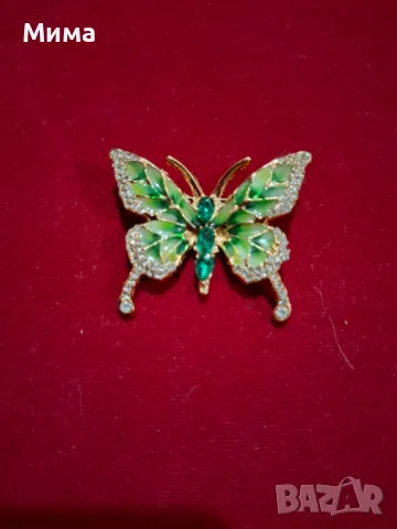 Брошки пеперуди различни модели, снимка 10 - Други - 48436145