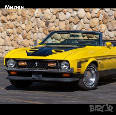 Ляв Мигач Под Предната Броня За Ford Mustang от 1971-1972 Година  Форд Мустанг , снимка 8 - Части - 41204173