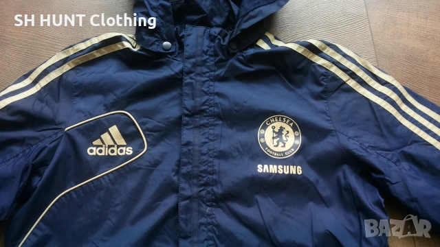 Adidas FC CHELSEA Kids Football Jacket Размер 12-14 г / 164 см детска футболно яке 31-66, снимка 5 - Детски якета и елеци - 53126811