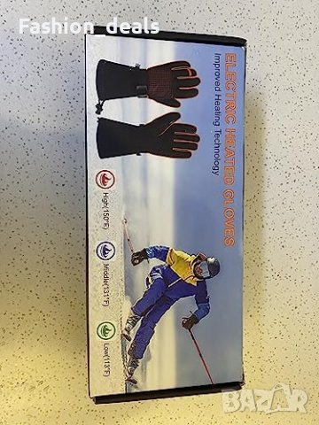 Нови Отопляеми Акумулаторни нагреваеми Термични Водоустойчиви ръкавици, снимка 8 - Ръкавици - 42449495