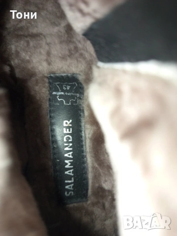 SALAMANDER Оригинал Нови Мъжки Боти Изцяло от Естествена Кожа 43, снимка 8 - Мъжки боти - 53612331