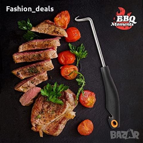 Нова кука за месо от неръждаема стомана Барбекю инструмент Готвене , снимка 7 - Други стоки за дома - 41870665