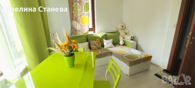 Тристаен апартамент под наем в Несебър "Грийн Хаус", нощувки на 5 минути от плажа!, снимка 1