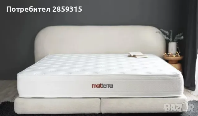 Луксозен матрак TED Matterra - размер 180/200, снимка 3 - Матраци - 48979085