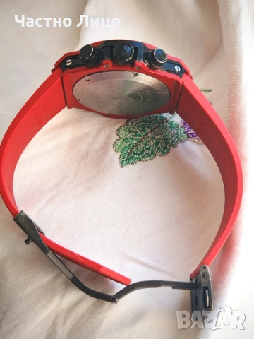 Рядък Модел Ръчен Мъжки Часовник HUBLOT Red Magic 50 mm, снимка 5 - Мъжки - 53695349