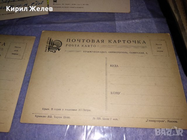 ЛОТ 4 СТАРИ ПОЩЕНСКИ КАРТИЧКИ - ГЕРМАНИЯ РУСИЯ ПРИРОДА РЕДКИ ДЪРВЕТА ЗИМА 35995, снимка 10 - Филателия - 39434551