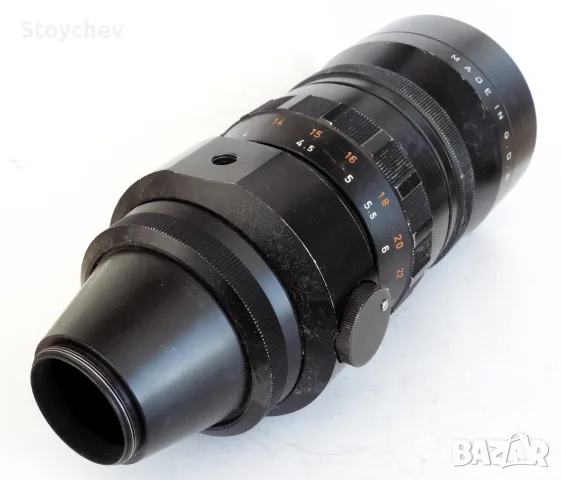 Обектив Pentacon 300mm 1:4, снимка 4 - Обективи и филтри - 56251387