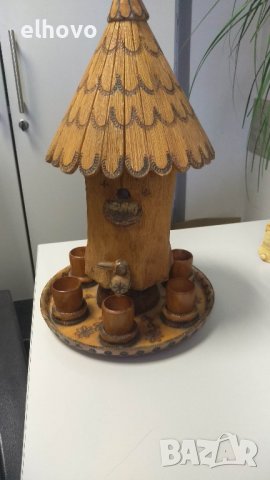 Дървен диспенсър за шотове