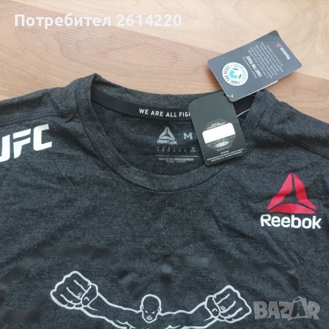 Reebok M размер мъжка тениска , снимка 2 - Тениски - 41468470