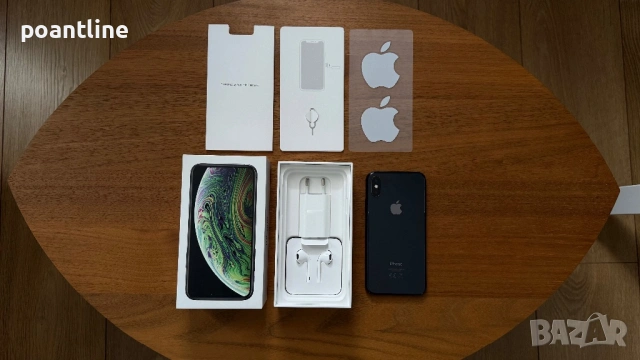 като нов iPhone XS Space Grey 64GB + EarPods и зарядно за айфон, снимка 5 - Apple iPhone - 53269404