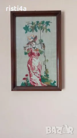 Гоблен Девойка под лоза