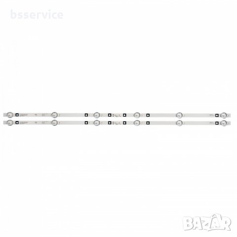 LED КОМПЛЕКТ 32'' ИНЧА ЗА КИТАЙСКИ МОДЕЛИ JS-D-AP3216-062EC ( 2 ЛЕНТИ ПО 6 ДИОДА )