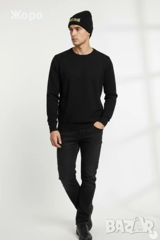 Оригинална Just Cavalli Черна Beanie Шапка – Златна Бродерия Лого – Нова с Етикети – Луксозен Дизайн, снимка 16 - Други - 53506723