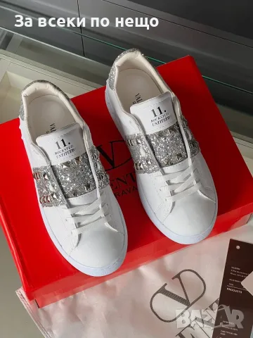 Valentino Дамски Маратонки Със Шипове👟Дамски Спортни Обувки Валентино - 4 Цвята Код SEM-604, снимка 9 - Маратонки - 55881392