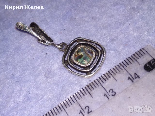 NIKOL@S АВТОРСКА Арт СРЕБЪРНА ОБЕЦА на Известния БИЖУТЕР НИКОЛАС Сребро 925 с КРАЛСКИ СЕДЕФ 34273, снимка 3 - Обеци - 41342370