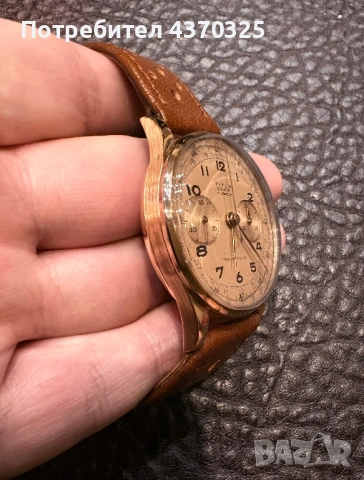 Titus Chronograph 18K, снимка 7 - Мъжки - 53664345