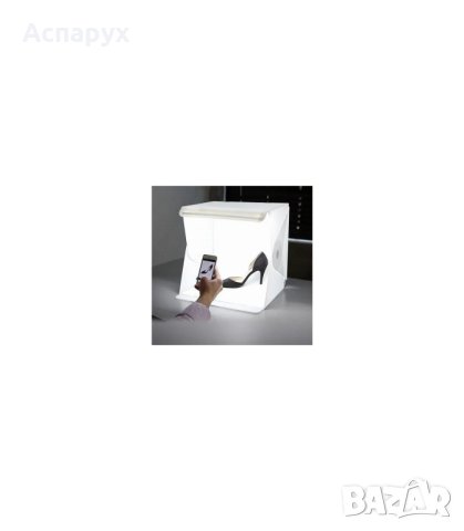 Фотографска кутия с LED светлина за правене на снимки, снимка 3 - Светкавици, студийно осветление - 44313297