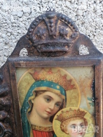 Иконостас за стена и Исус Христос/Мурано/, снимка 4 - Антикварни и старинни предмети - 41664364