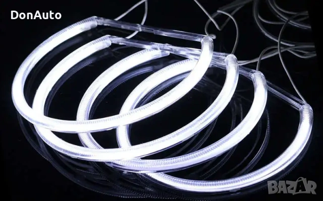 LED Angel Eye за BMW E60 / E61, снимка 2 - Аксесоари и консумативи - 53135951