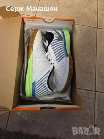 Детски / Дамски кожени футболни обувки за зала Nike Lunargato II, # 36 , снимка 2 - Футбол - 55892155