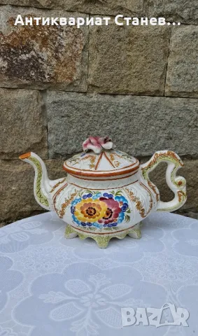 🇮🇹 Много красив чайник Bassano Италия 

