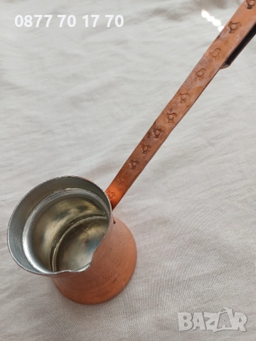 Медно джезве, снимка 4 - Декорация за дома - 51700881