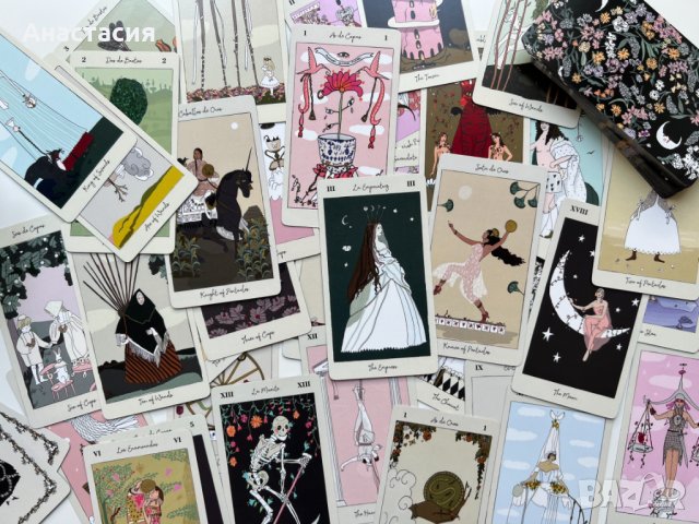 Карти Таро Карлатиди -- Tarot de Carlotydes, снимка 2 - Езотерика - 40807338