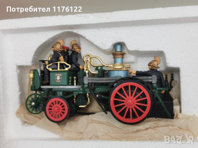 Matchbox MOY YS-43 1905 Busch Self Propelled Fire Engine Мачбокс Пожарна Кола Олдтаймер