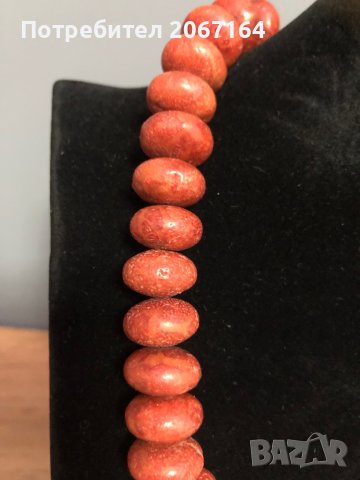 Гердан от корал, снимка 4 - Колиета, медальони, синджири - 44481070